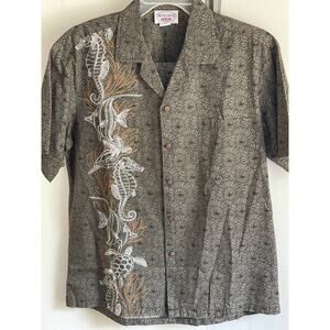 Pacific Legends made in Hawaii with Gold and White seahorses and Turtle